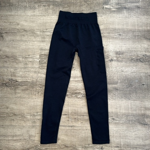 Prozis Strada Pocket Regular Waist Leggings - Black size S - Picture 13 of 15